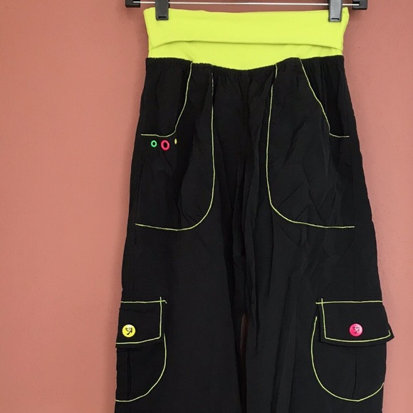 Zumba fitness pants small- gently used - Picture 1 of 5